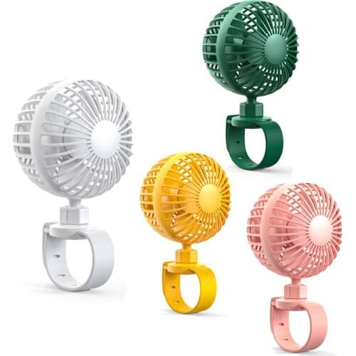 Baby Fan Rechargeable Buckle Portable Anti-Mosquito Portable Mini USB Silent Childrens Car Special Anti-Pinching