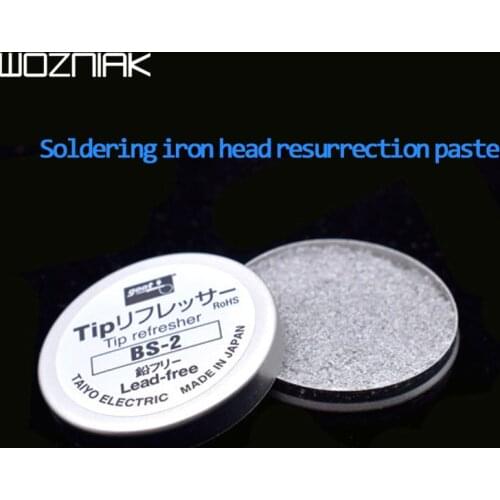 Goot electric soldering iron head rejuvenating paste is highly effective in repairing iron hair black regeneration