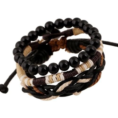 Gnova platinum Black Bracelets