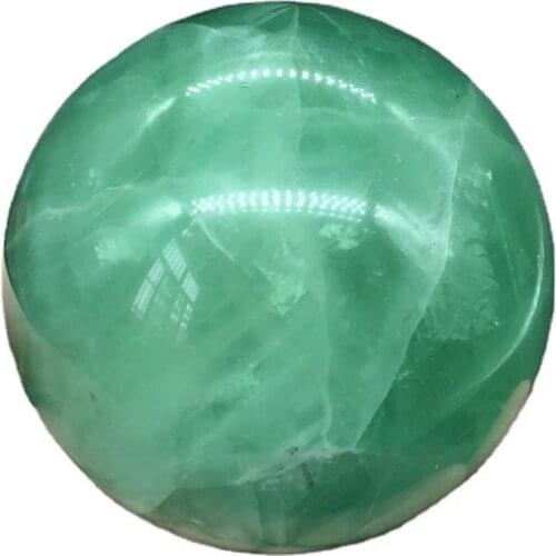 Natural Fluorite Quartz Crystal Sphere Ball Healing