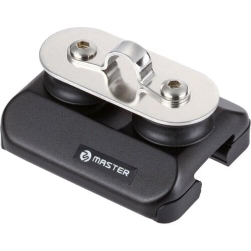 Marine Boat Yacht Sailboat Dinghy 22mm 0.87 Inch Eyestrap Single Control Sheave Car Travelers & Genoa Systems Master TC-2204F