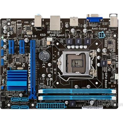 Asus P8H61-M LX3 PLUS R2.0 Desktop Motherboard H61 Socket LGA 1155 i3 i5 i7 DDR3 16G uATX UEFI BIOS Original Used Mainboard