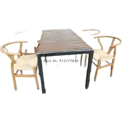 Y Chair Solid Wood Nordic Simple Modern Dining Chair Leisure Armrest Backrest Home Wooden Chair Modern