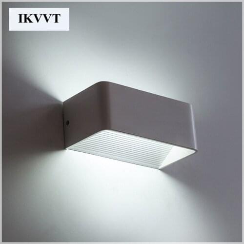 220V IP65 LED Source Up And Down Lighting Modern Minimalist Porch Garden Light Surface Mounted Cube Led wall light 10w