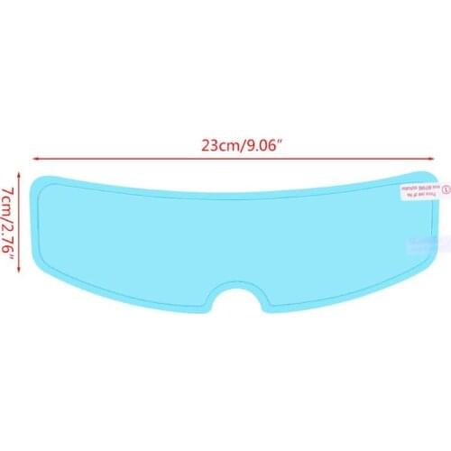 Universal Motorcycle Helmet Clear Rainproof Film Anti Rain Patch Screen for K3