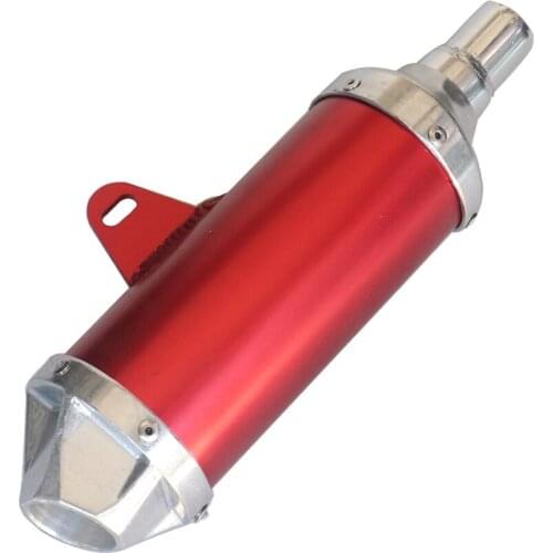 Universal Motorcycle Racing Escape Moto Muffler Exhaust Pipe Tip Clamp for BBR Style Chinese PIT Dirt Bike ATV kayo BSE Scooter