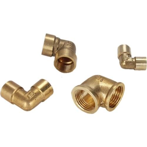 High Quality 10PCS All Copper Tee Joint Inner Screw Elbow Outer Screw Elbow Inner And Outer Elbow