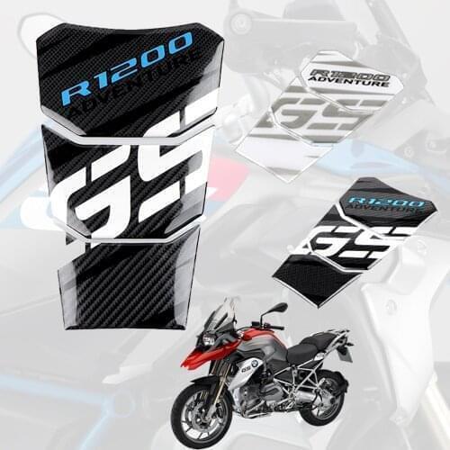 High quality For BMW R 1200 GS R1200GS Adventure R1200 GS Motorcycle Tank Pad Protector Sticker Fish Bone Sticker