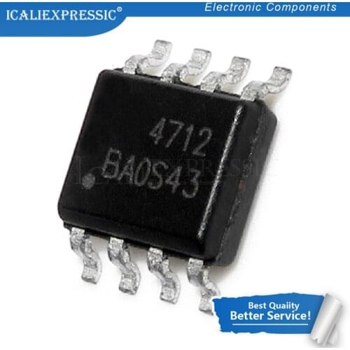 10PCS AO4712 SOP-8 AO4712L SOP 4712 SOP8 new original
