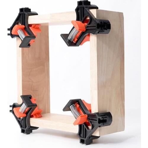 4Pcs Right Angle Clamp 90 Degree Woodworking Fixing Clamping For Photo Picture Frame Corner Positioning Fixture DIY Repair Tool