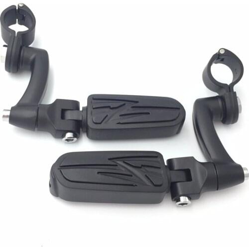 Aftermarket free shipping motorcycle parts Foot Peg For Honda GoldWing VTX1300 Shadow Valkyrie Triumph Equipped with 1-1/4 BK