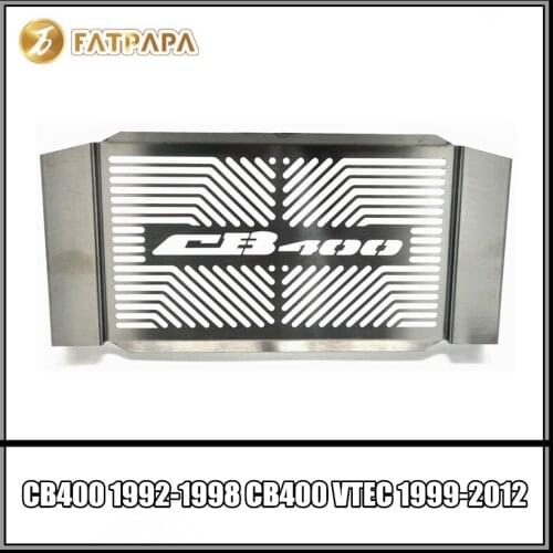 Motorcycle Accessories Stainless Steel Radiator Protection FOR Honda CB400SF 1992-1998 CB400 VTEC 1999-2012