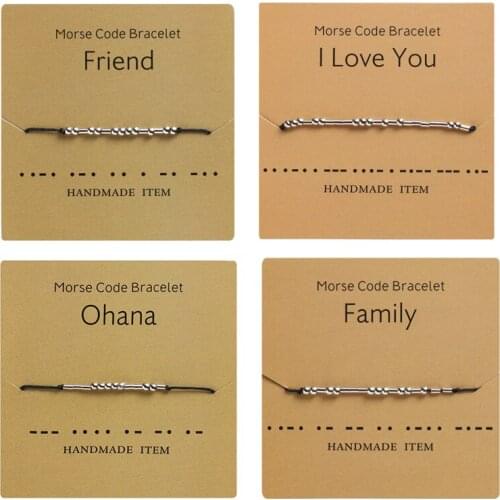 Morse Code Bracelets