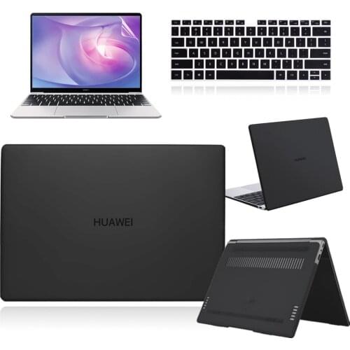 Laptop Case for Huawei MateBook D14/D15/13/14/MagicBook 14/15/Pro 16.1/MateBook X Pro /X 2020 +Keyboard Cover+Screen Protector