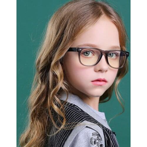 2020 Kids Glasses Teens Anti Blue Ray Glasses Boy Girl Optical TR90 Frame Prescription Anti Reflective TR90 Computer Eyeglasse