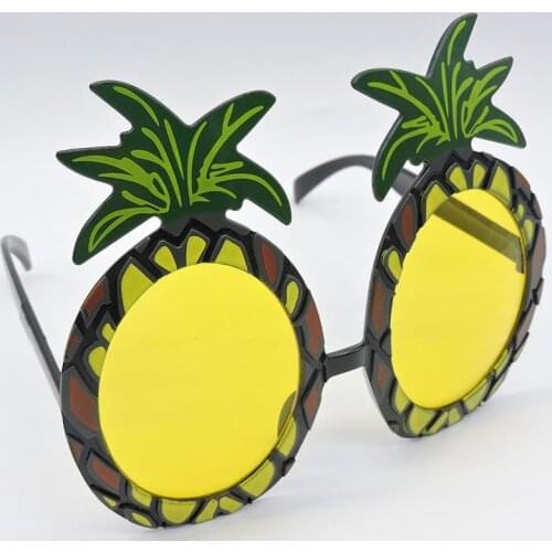Hawaiian Glasses Tropical Hula Beach beer Party Sunglasses Pineapple Flamingo Goggles Hen Night Stage Fancy Dress eyewear hot