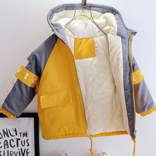 New Winter Jacket Boy Baby thickness cotton-padded Kids Coats Children Winter Jacket BT043