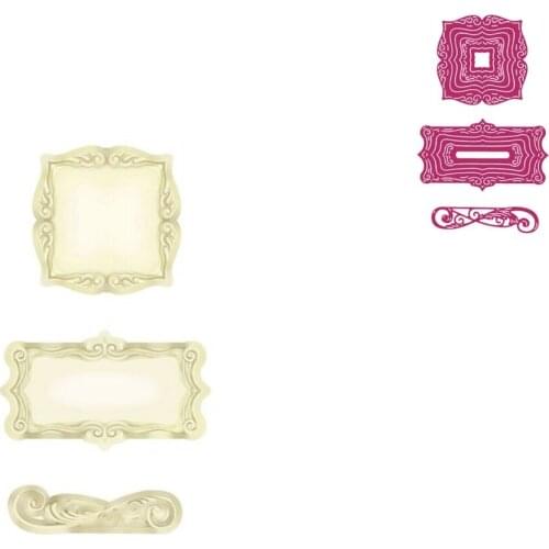 Acorn Frame Metal Cutting Dies Scrapbook Diary Decoration Stencil Embossing Template DIY Greeting Card Handmade 2021 NEW Arrive