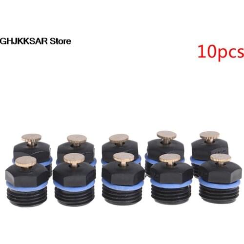 10pcs 1/2 Inch DN15 Thread Garden Sprinklers Plastic Lawn Watering Sprinkler Heads 25*16*16mm