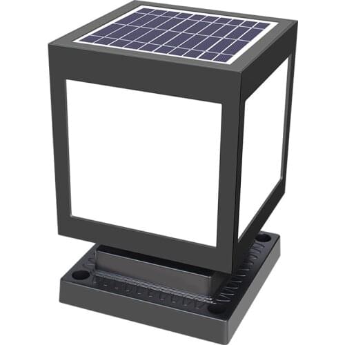 Solar Garden Lamp Garden Chapiter Wall Lamp Outdoor Waterproof Landscape Lamp Gate Pillar Light solar outdoor light