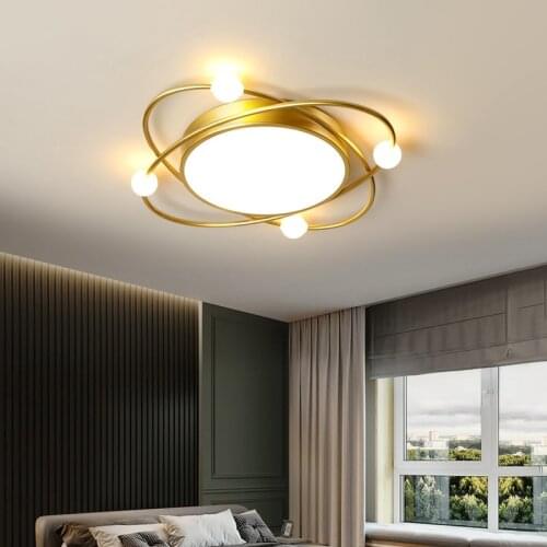 Universe Ceiling Lamp Round Ceiling Lights for Kitchen Corridor Modern Gold Led Chandeliers Indoor Lighting Living Room Light