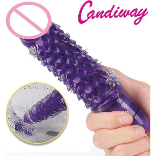 Vibrator Sleeves Condoms spine Cock Rings Reusable Condom Sexy Toys for man Penis delay Extension dildo cover