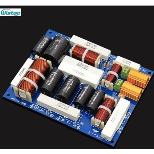 High Power Crossover 600W Professional 3Way Crossover-point 0.8KHZ 2.5KHZ for 10/12-inch 3-WAY Speaker HIFI Audio