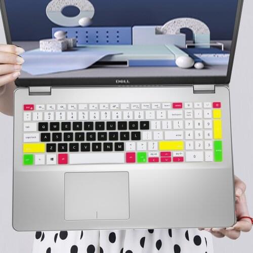 Laptop Keyboard Cover Protector for 2020 2019 Dell Inspiron 15 5000 5584 15.6" 7000 7590 7591 Laptop Dell Vostro 15 7590 5590