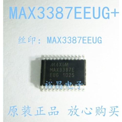 100% New&original MAX3387EEUG+ :TSSOP24 MAX3387E EUG+T