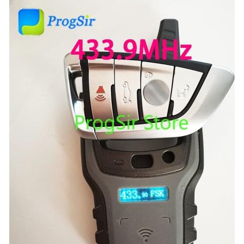 433.9MHz Remote for BMW FEM BDC F-Series with PCF7945 ID49 Chip Compatible CAS4
