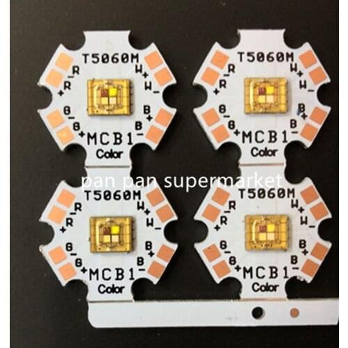 5pcs 5060 RGBW LED Chip Emitter Bulb 15w 180-224LM Red/Green/Blue/White LED Lamp Beads For DIY