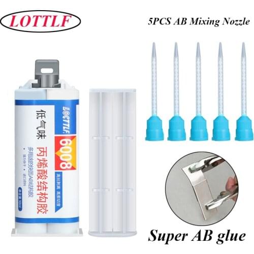 50ml AB Mixed Super Glue Strong Epoxies A B Structural Welding Adhesive Liquid Iron Ceramic Plastic Steel Glass Wood Metal