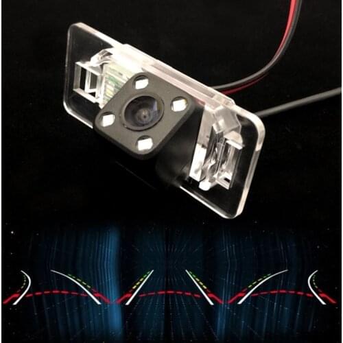 Car Intelligent Parking Tracks Camera for Bmw F23 F45 F46 F30 F80 F31 F34 HD CCD Back up Reverse Rear View Camera Dynamic