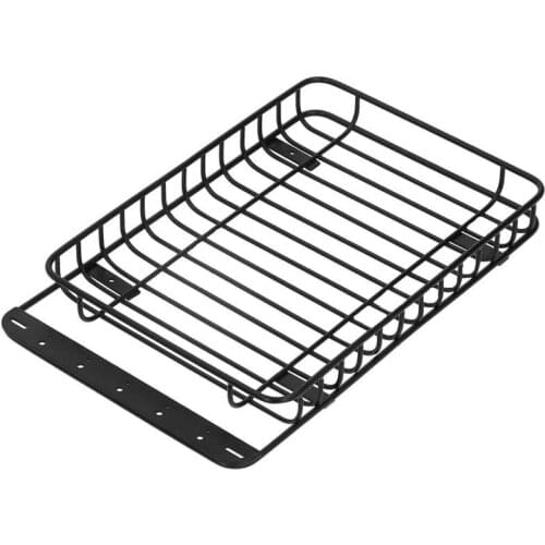 Roof Rack Metal Luggage Carrier Lightweight Remote Control Car Modify Parts for Axial SCX10 III TRX4 1/10 RC Car