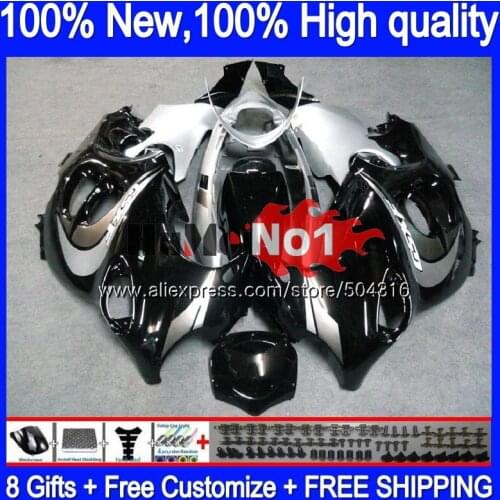 Body For SUZUKI KATANA GSXF 750 600 GSXF750 12MC.6 GSX750F GSXF600 1998 1999 2000 2001 2002 98 99 00 01 02 Fairing Black silver