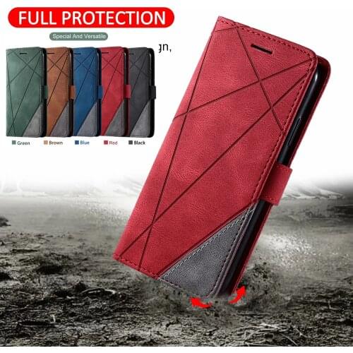 Leather Case For Xiaomi MI POCO X3 NFC M3 M2 A3 9T 10T Lite CC9 Flip Wallet Cover For Redmi 9A 9C Note 9 9S 9 Pro 8T K20 8A 7A