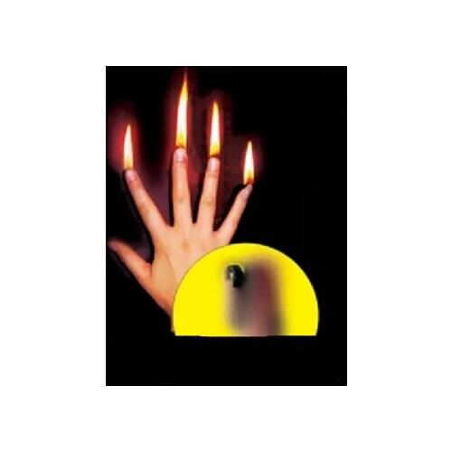 Close-up Magic Finger Fire Magic Trick Stage Magic Accessory Magia Toys Magic Prop Wholesale 1 set=4pcs YH256