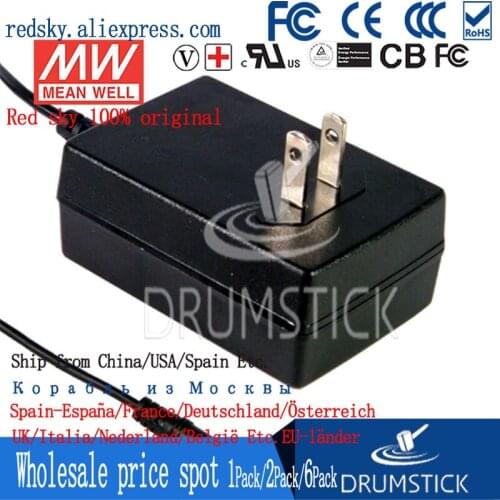 Prosperity MEAN WELL GSM25U09-P1J 9V 2.77A meanwell GSM25U 9V 25W AC-DC High Reliability Medical Adaptor