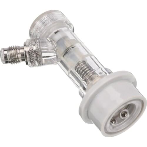 Ball Lock Disconnect with Check Valve Corny Keg Gas Disconnect Check Valve Mfl 1/4 for Home Brewing Cornelius