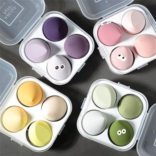 Makeup Blender Beauty Puff Sponge Set Foundation Powder Blush Blender Makeup Accessories Tools Cosmetic Blending Sponge