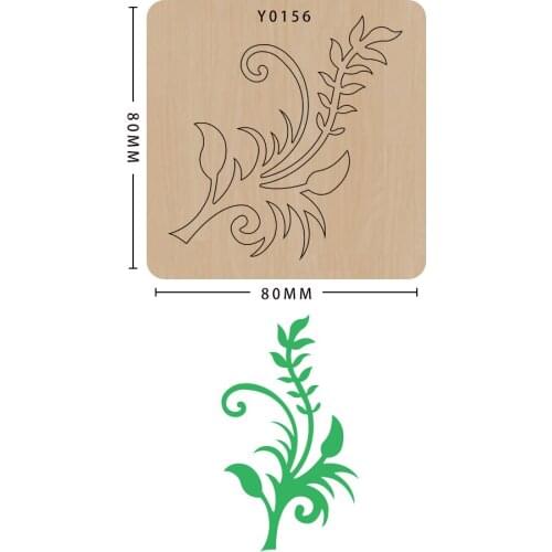 2021 New Cutting Dies Scrapbook Wooden Mold Leather Mold Die-Cut Crafts Compatible with Most Die-Cut Machines