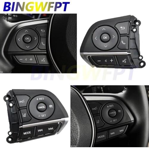 Steering Wheel Audio Control Switch/Button For Toyota Avalon 2018-2021 RAV4 2019-2021 Corolla 2020 2021