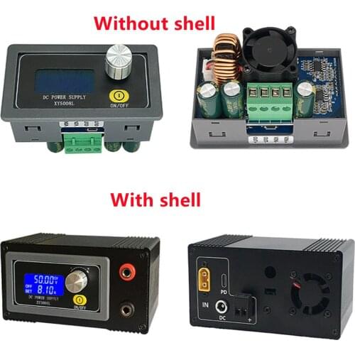 XY5008L Buck Module Digital Control DC Power Supply 50V 8A 400W Constant Voltage Constant Current - With Shell