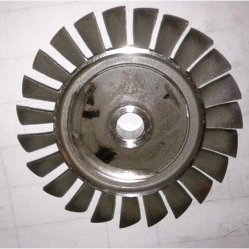 Jet engine 66MM Turbine for Turbojet Turbine KJ66