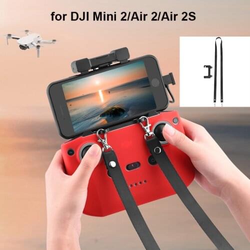 Drone Remote Controller Lanyard Neck Strap for DJI Mavic Air 2/ Air 2S / Mini 2Rope Sling Holder Mount Buckle Hook Accessories
