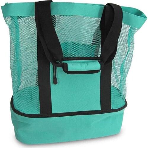 Storage Bag Beach Picnic Travel Bag Tote Storage Handbag Thermal Insulation Lunch Net Handbag Food Portable Beach