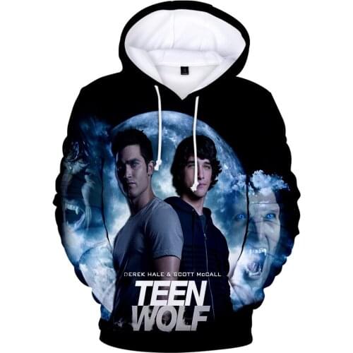 Teen Wolf 3d Printed Hoodie Men Women Casual Boys Hoodies And Sweatshirt Male Streetwear Tracksuit Tops