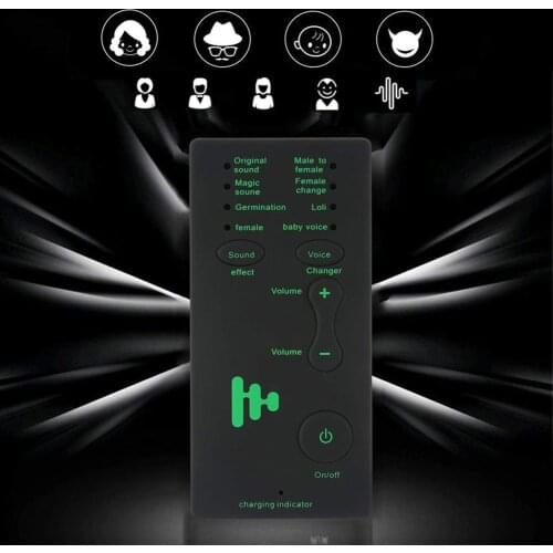 Voice Changer Device For XBOX PS4 Cell Phone iPad Computer Laptop Tablets For Children With 7 Different Sound Changes