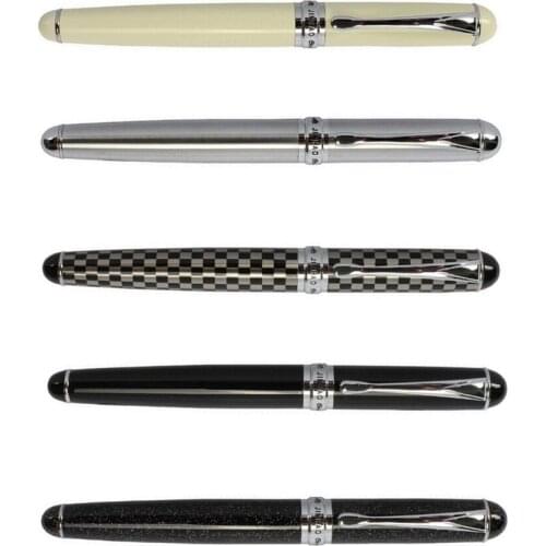 Vintage Jinhao X750 Metal Fountain Pen 18K Iridium Fine F Nib 0.5mm Writing Office Business Graduation Aniversary Gift
