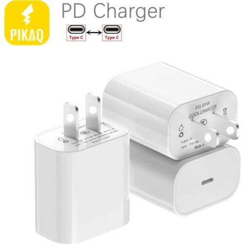 20W PD Charger Super Fast Charge Usb Type C For Samsung s21 s20 s10 USB Xiomi Mi 10 A2 8 Lite 9 se RedMi 5A 6A 4X poco
